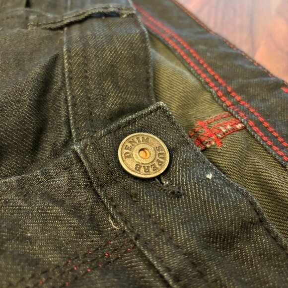 Superb Dark Grey Denim Size 34x32 - Picture 7 of 7